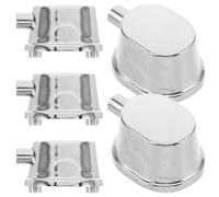 GARVALON 5pezzi Accessori per Batteria in Metallo per Rullante per Sostituzione e Riparazione Supporto per Blocchetto Elettrolitico Compatibile Vari Modelli di Batteria
