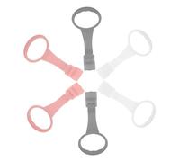 GARVALON 6 Pezzi Anelli per Lettino Ragazzo Ragazza Maniglie Comfort per Supporto e Trazione Accessori Sicuri e Resistenti per Culle e Recinti Aiuto per Imparare Stare in Piedi e Sviluppo