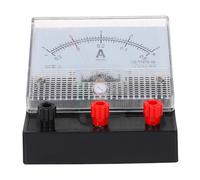 GARVALON Amperometro Analogico Doppia Scala Strumento Sperimentale di Fisica per Scuola e Laboratorio Materiale Resistente e Facile da Usare per Esperimenti Didattici