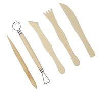 GARVALON Attrezzi per Ceramica e Argilla Strumenti in Metallo e Legno per Intaglio e Scultura Kit Multifunzionale per Fai da Te e Artigianato Ergonomici per Scolpire Formare e Levigare