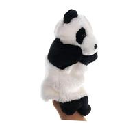 GARVALON Burattino a Mano Panda 25 Cm in Peluche Morbido, Marionetta per Giochi di Ruolo e Racconta Storie, Accessorio Interattivo per Attività Genitore-figlio e Gioco Educativo