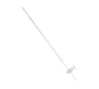 GARVALON Buretta Acida in Vetro 10 Ml per Laboratorio Chimico Scolastico Strumento da Laboratorio Compatto e Resistente alla Corrosione Forniture Didattiche per Scuola Media