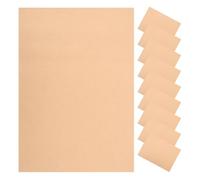 GARVALON Carta Braille per Lavagna Braille, 10 Pezzi, Carta in Carta, Fogli per Esercitazione e Scrittura Chiara, per Educazione Braille