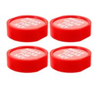 GARVALON Cassetta di Sicurezza per Chiavi da Parete Rossa Antifurto Resistente alle Intemperie Serratura a Chiave e Supporto per Gestione Emergenze Antincendio per Uso Industriale