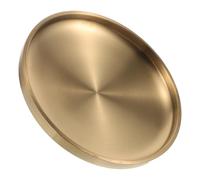 GARVALON Ciotola Decorativa Grande in Acciaio Inossidabile Dorato Organizer Elegante per Chiavi e Gioielli da Ingresso Vassoio Multifunzionale per Casa e Ufficio per Tavoli e Corridoi