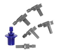 GARVALON Connettori per Bracciale Misuratore Pressione 6 Pezzi Adattatori per Sfigmomanometro Elettronico Accessori Connettore Bracciale da Braccio per Uso Domestico