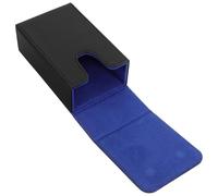 GARVALON Contenitore per Tarocchi in Pu Nero Piccolo e Delicato Portatile e Multiuso Custodia Pratica per Carte Tarocchi Rws per Conservare Oracoli
