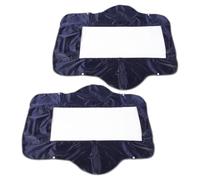 GARVALON Copertura Antipioggia e Antipolvere per Pannello Controllo Scooter Elettrico 2 Pezzi Tessuto Oxford Resistente Antistrappo Protezione Trasparente per Cruscotto Adatta a Uso