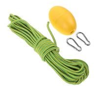 GARVALON Corda Galleggiante in Nylon per Kayak con Ancora di Sabbia, Clip di Ancoraggio Elastica e Borsa a Rete di Sicurezza, Accessorio Nautico ad Alta visibilità per Sport Acquatici