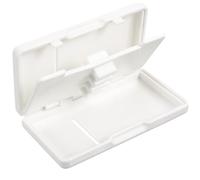 GARVALON Custodia per Ance Oboe Portatile in ABS Bianca Scatola Porta Ance Compatta a 6 Scomparti Accessorio Protettivo Leggero per Musicisti e Trasporto Sicuro delle Canne