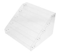 GARVALON Espositore Sigarette Acrilico Trasparente Ripiani Porta Spezie Cucina Scaffale Moderno per Banco Negozio