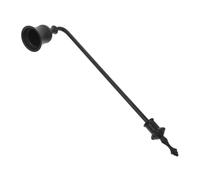 GARVALON Estintore per Candele Vintage con Manico Lungo Utensile Sicuro per Spegnere Stoppini di Candele Aromatiche e Non Profumate Accessorio Essenziale per La Casa Feste