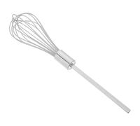 GARVALON Frusta in Acciaio Inox 304 Spessa e Allungata per Trapano Miscelatore Accessorio Sostitutivo per da Cucina Set Multifunzione per Impastare Sbattere Uova e Salse Riutilizzabile