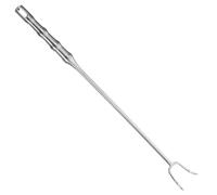 GARVALON Gancio per Carne in Acciaio Inox 304 da 50 CM Impugnatura Antiscivolo Pinza Riutilizzabile per Macelli Barbecue e Uso Domestico Utensile per Agganciare Carne di Maiale Pollo e