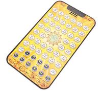 GARVALON Giocattolo Educativo per Piccoli per Imparare Arabo Macchina di Apprendimento Interattiva Portatile Lettura Tattile Dispositivo Didattico a Batteria per Scuola Materna