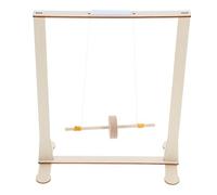 GARVALON Kit Educativo di Fisica con Ruota di Maxwell in Legno per Esperimenti Scientifici Pratici Gioco Stem per Apprendimento Manuale di Gravità e Concetti Fisici