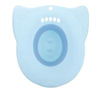 GARVALON Lavandino per Wc Pieghevole Blu Lavandino Comodo e Portatile per Uso Femminile Design Leggero e Resistente Adatto a Persone Mobilità Ridotta e Partorienti Facile da