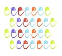GARVALON Marcatori per Maglieria Resistenti in Plastica Set 1000 Pezzi, Segnapunti Portatili per Uncinetto e Tessitura, Fermagli Compatti e Durevoli per Lavori Artigianali a Colore Casuale