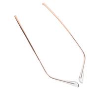 GARVALON Metal Glasses Replacement Arms Facili Installare Braccia Metallo Per Occhiali Sole Design Antiscivolo Colore Rosa