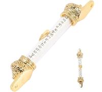 GARVALON Mezuzah Rotolo Ebraico in Metallo Corona Decorazione Religiosa per Porta Laterale Casa Design Antico Compatto e Artistico Ornamento Protettivo per Arredamento Domestico