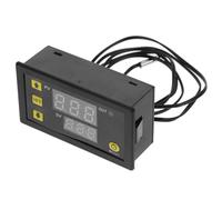 GARVALON Modulo Relè Timer Digitale con Controllo Temperatura Preciso Temporizzatore Ciclico e Display LED per Automotive Attrezzature Industriali e Progetti Te