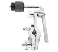GARVALON Morsetto Regolabile in Metallo per Cymbal Supporto Versatile Argento per Performance e Practice Strumenti Percussione