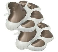 GARVALON Palloncini in Lamina a Forma di Zampa di Cane Grigi Set da 2 Pezzi per Decorazioni Feste di Compleanno Decorazioni per Party Animali Accessori Fotografici e Decorativi per