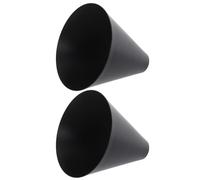 GARVALON Paralumi in Metallo Vintage Conici 2 Pezzi Coperture per Lampade a Sospensione e Paralume per Lampada da Tavolo Piccola Protezione Robusta per Lampadina per Applique da Parete