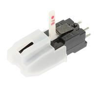 GARVALON Puntina Giradischi Doppia Asta per Vinili Accessorio Stereo con Separati Resistente e Precisa per Sostituzione Stylus Vinile Colore Casuale Colore Casuale