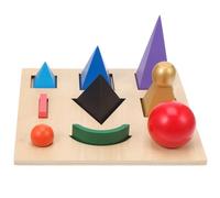 GARVALON Puzzle Stereoscopico in Legno per Apprendimento Grammatica e Sintassi Gioco Educativo Simboli Sintattici Set Cognitivo per per Sviluppare Memoria e Coordinazione Mano-Occhio