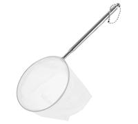 GARVALON Retino Telescopico per Acquari in Acciaio Resistente con Rete Fine Anti-fuga Rete Piccola per Pesci e Gamberetti Manico Estendibile per Cattura e Pulizia Semplice in Vaschette