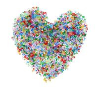 GARVALON Sabbia Vetro Colorata Irregolare per Candele e Decorazioni Te Materiale Vetro Trasparente per Ornamenti e Giardino Granelli Resistenti e Non Sbiadiscono