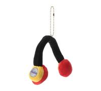 GARVALON Set 2 Pezzi Ciondolo Portachiavi Peluche a Forma di Cuffie Decorazione Kawaii per Borsa e Zaino Accessorio Gioco Regalo per e Appassionati Gaming