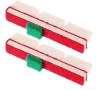 GARVALON Smorzatori per Pianoforte Verticale 2 Pezzi in Feltro di Lana e Materiali Sintetici, Comodi da Usare Forma Uniforme, Accessori Essenziali per Manutenzione Pianoforti Stili multipli
