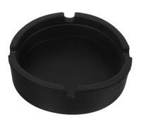 GARVALON Sotto Bottiglia Design Semplice ed Elegante e Riutilizzabile in Silicone Nero Vino da Tavola Portabottiglie Facile da Pulire per Tavoli da Pranzo