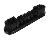 GARVALON Spazzola Pulizia Tavolo Biliardo Nera Setole Dense Senza Graffi Accessorio Biliardo per Feltro Strumento Manuale Versatile per Polvere e Sporco su Tavoli Pool