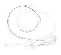 GARVALON Striscia LED per Macchina da Cucire Luce Bianca Portatile Ultrasottile con Interruttore Touch USB e Spina Europea Decorazione e Luce Lavoro Durevole in Alluminio