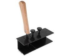 GARVALON Strumento per Taglio Tubi di Cera Anello con Guida Antiscivolo, Fissaggio Stabile e Multiuso per Intaglio Gioielli, Utensile Metallico per Fusione e Modelli di Cera