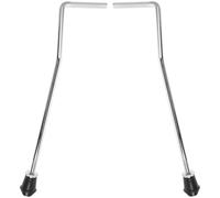 GARVALON Supporto per Tom Drum 2 Pezzi in Metallo Argento Accessorio per Strumento a Percussione Regolazione Stabile Compatibile Batterie Professionali per Esibizioni Live