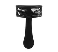 GARVALON Tamburello Campanello Mano e Sonagli Doppia Serie Mini Tamburo Musicale in Metallo per Lezioni di Musica Feste e Jam Session