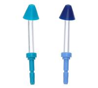 GARVALON Ugelli per Idropulsore 2 Pezzi, Punte di Ricambio Orali in Abs e Vetro Rinforzato, Kit Accessori per Irrigatore Dentale e Nasale, per Pulizia Quotidiana e Famiglia