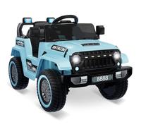 Garvee Auto elettrica per bambini, 12 V, 4,5 Ah, 3 marce, con telecomando da 2,4 G, luci a LED, musica e clacson, veicoli elettrici per bambini a partire dai 3 anni in su