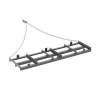 Garvee Erpice Trascinabile Heavy Duty Per ATV UTV Trattore Rasaerba | Rete A Catena 6 Ft (72 In), Livellatore E Grader Per Vialetti, Adatto Per Ghiaia, Sabbia, Terra E Fieno