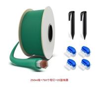 Garvee Kit di Accessori per Robot Tagliaerba, Cavo Perimetrale con Picchetti, Connettori e Morsetti di Collegamento, Compatibile con Husqvarna, Gardena, Bosch, Worx