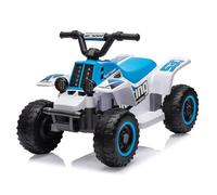 Garvee Quad Elettrico Bambino 6V Auto Elettrica per Bambini con LED e Musica, 1,8 km/h con Clacson, Avvio con un pulsante, Lunga Autonomia, ATV per Bambini 3+ Anni