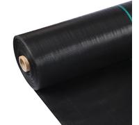 Garvee Telo Antierbacce Pacciamante Resistente alle Intemperie - Tessuto Barriera Pesante per Giardino, Serra, Vialetti, Aiuole - Facile da Installare e Duraturo - 3.2oz, 3x300FT