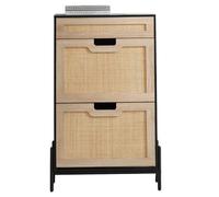 Garvee Zapatero Recibidor De, Mueble De Dos Puertas y Un Cajón, Diseño Funcional y Elegante Para Organización De Calzado, Duradero y Estético Para Entrada y Pasillo