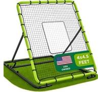 GarveeHome 11x8 ft Volleyball Practice Net System - Adjustable Height 6.5-8 ft, Heavy-Duty Freestanding Training Net for Serve/Pass/Spike, Quick Setup w/Carry Bag