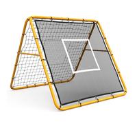 GarveeHome 11x8 ft Volleyball Practice Net System - Adjustable Height 6.5-8 ft, Heavy-Duty Freestanding Training Net for Serve/Pass/Spike, Quick Setup w/Carry Bag
