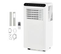 GarveeHome - Aria condizionata portatile, 10.000 BTU per grandi stanze fino a 450 mq. Ft., AC intelligente con kit finestra e timer 24 ore, deumidificatore e modalità ventola